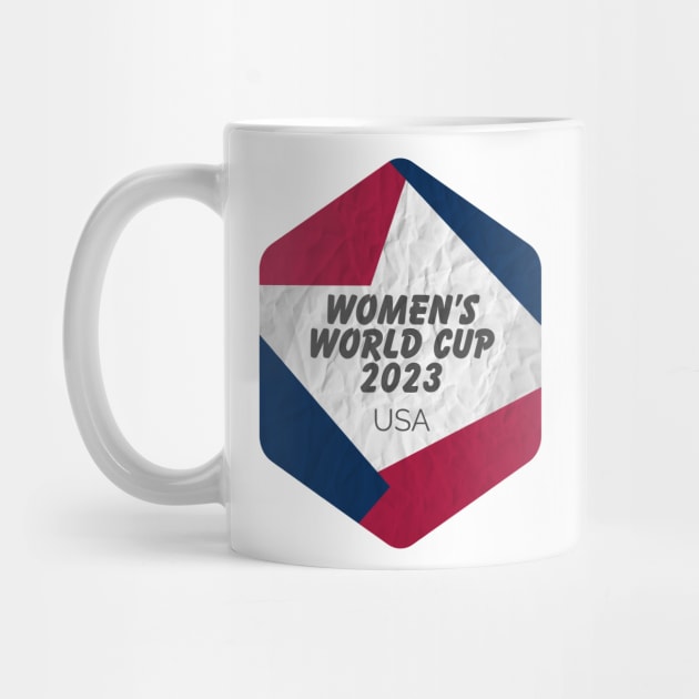 USA Women’s World Cup Soccer 2023 by Designedby-E